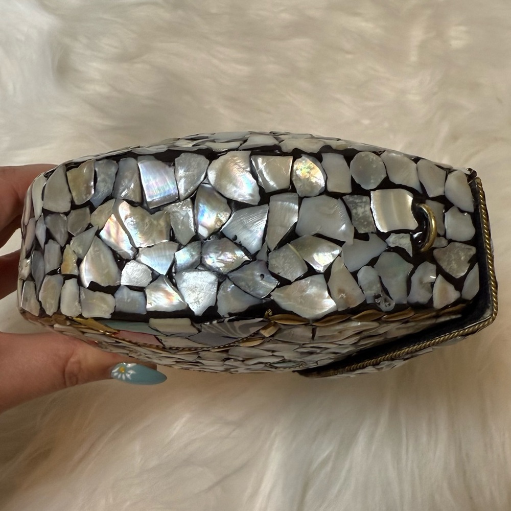 RAMLA Handmade Mosaic Clutch Shoulder Bag - Picture 6 of 9